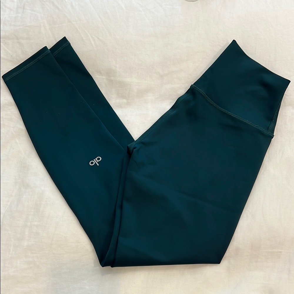 ALO Yoga Midnight Green Leggings